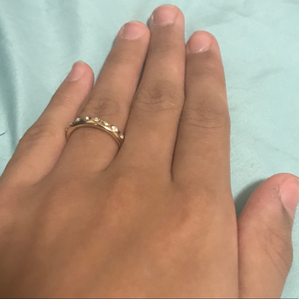 Aesthetic minimalist ring